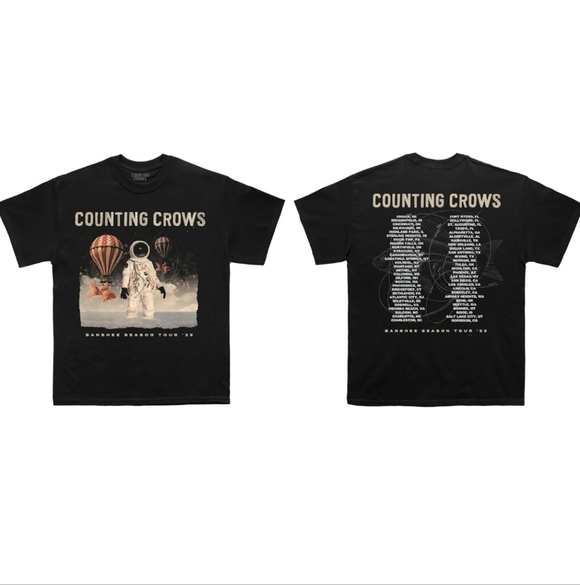 Counting Crows Unisex-Adult Admat Tee Unisex Fit Tee Shirt Size 2XL - Picture 3 of 3